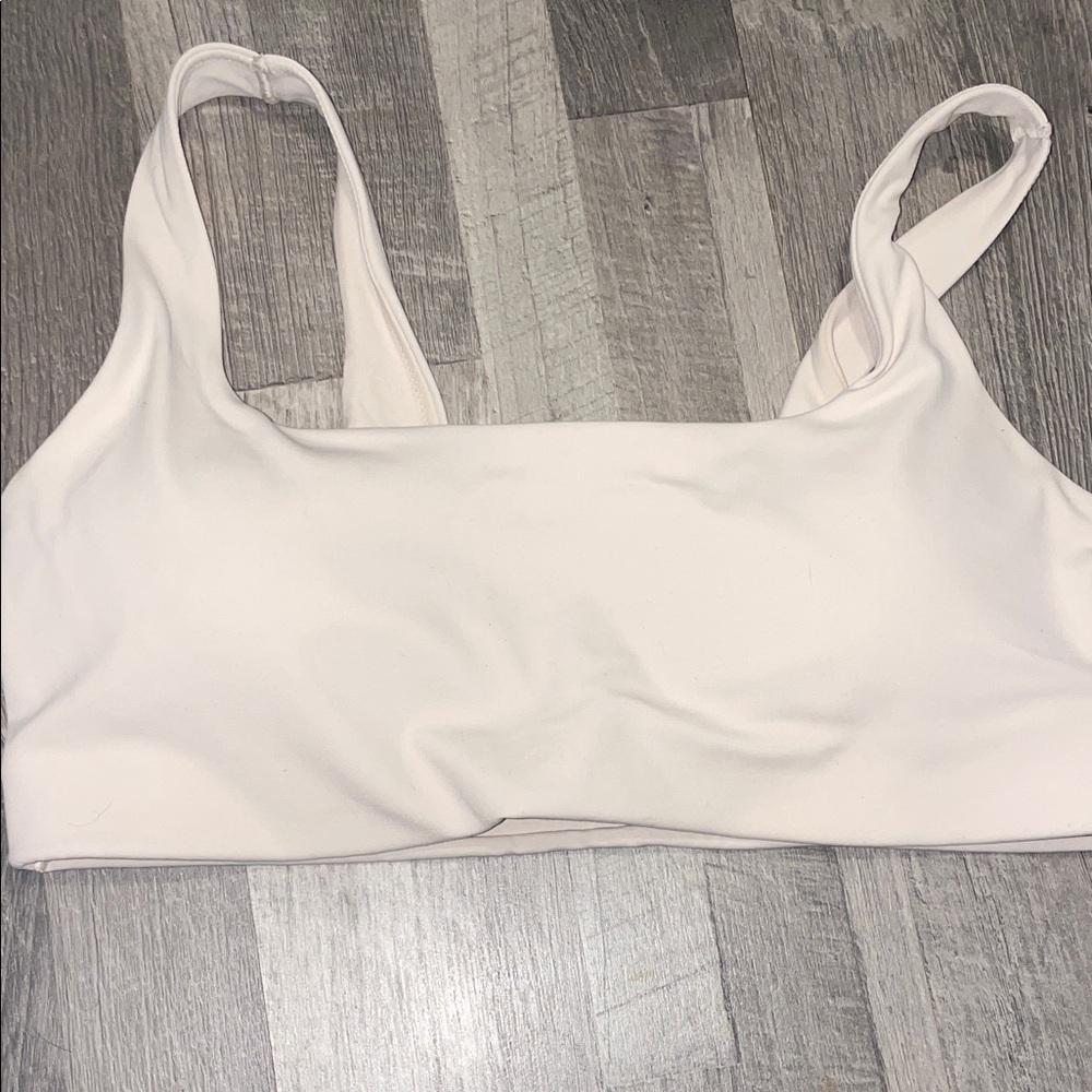 Aerie Cream Sports Bra